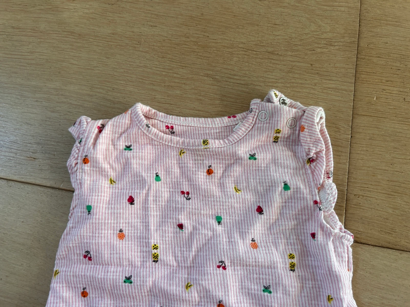 T-shirt rosa claro Noppies para bebê – photo 3